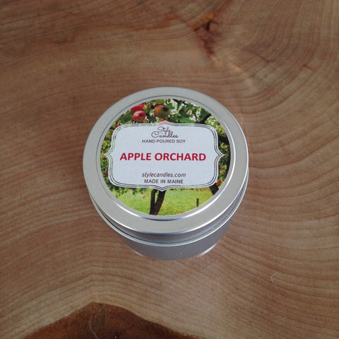 Apple Orchard Soy Travel Tin by Style Candles