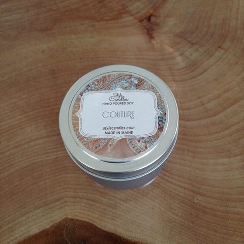Couture Soy Travel Tin by Style Candles