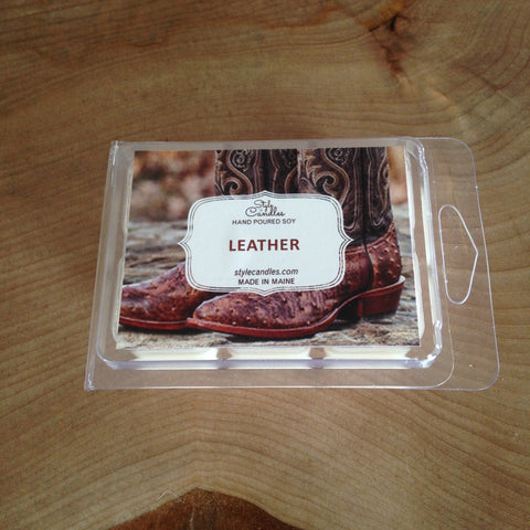 Leather Soy Wax Melts by Style Candles
