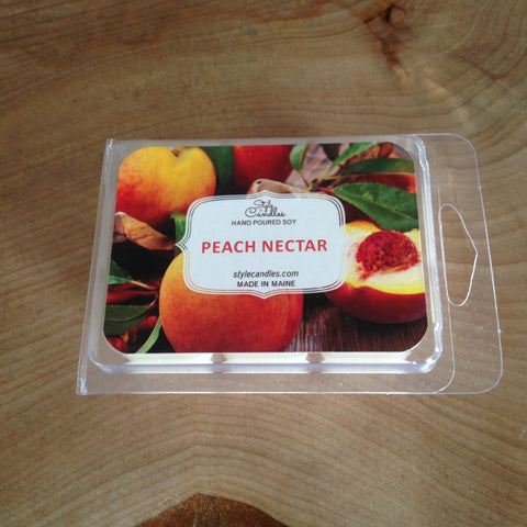 Peach Nectar Soy Wax Melts by Style Candles