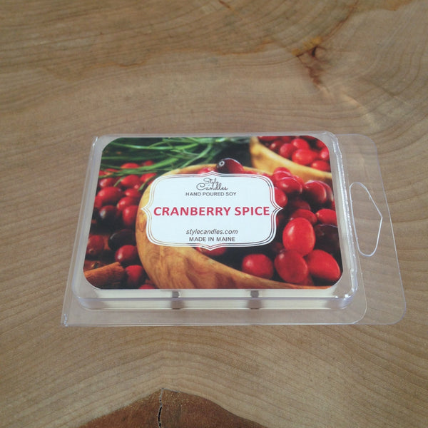 Cranberry Spice Soy Wax Melts by Style Candles